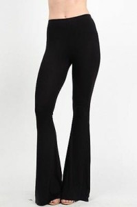 Spodnie dzwony lycra